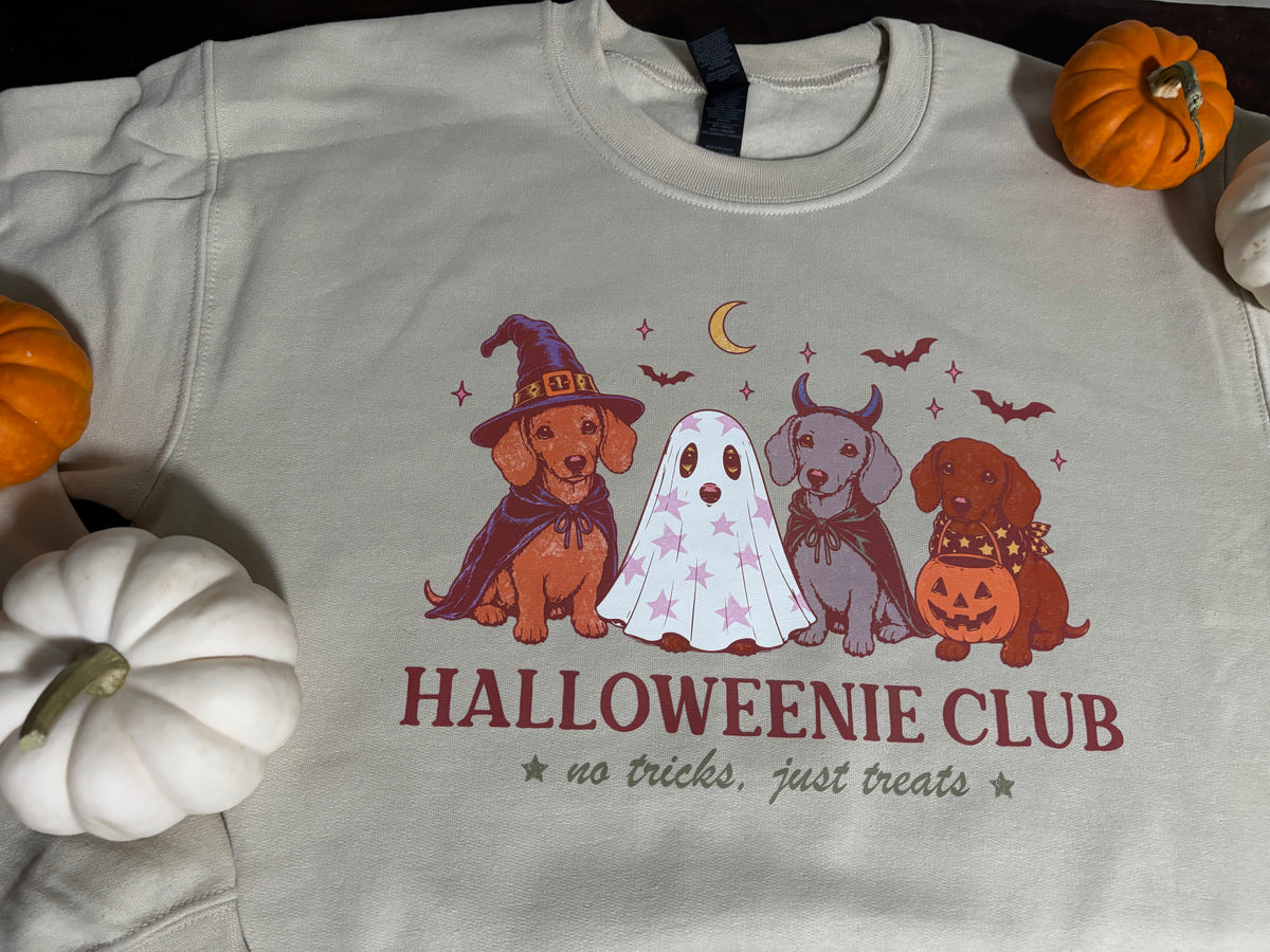 Halloweenie Club Crewneck Sweatshirt